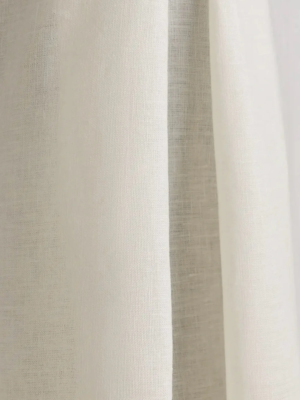 Quince Linen 15” Bed Skirt in Ivory Cream - Retail $50